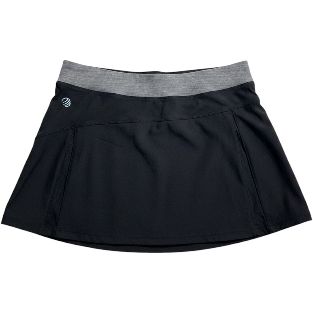 MPG Mondetta Performance Gear Black Pleated Athletic Tennis Skort Womens Size M